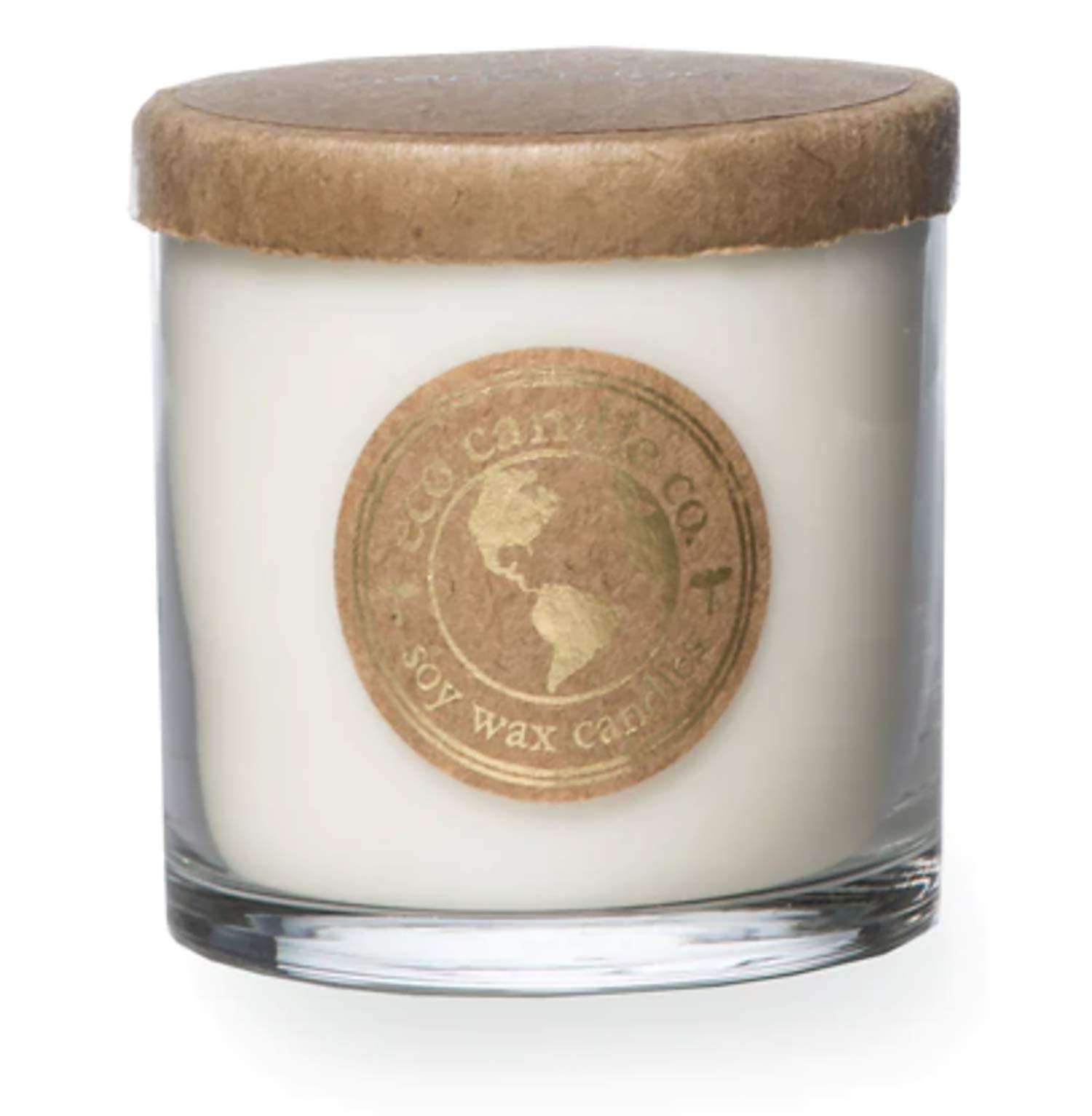 Eco Candle Co. Recycled Candle, Sanctuary, 6 oz. - 100% Soy Wax, No Lead, Kraft Paper Label & Lid, Hand Poured, Phthalate Free, Made from Midwest Grown Soybeans, All Natural Wicks 1