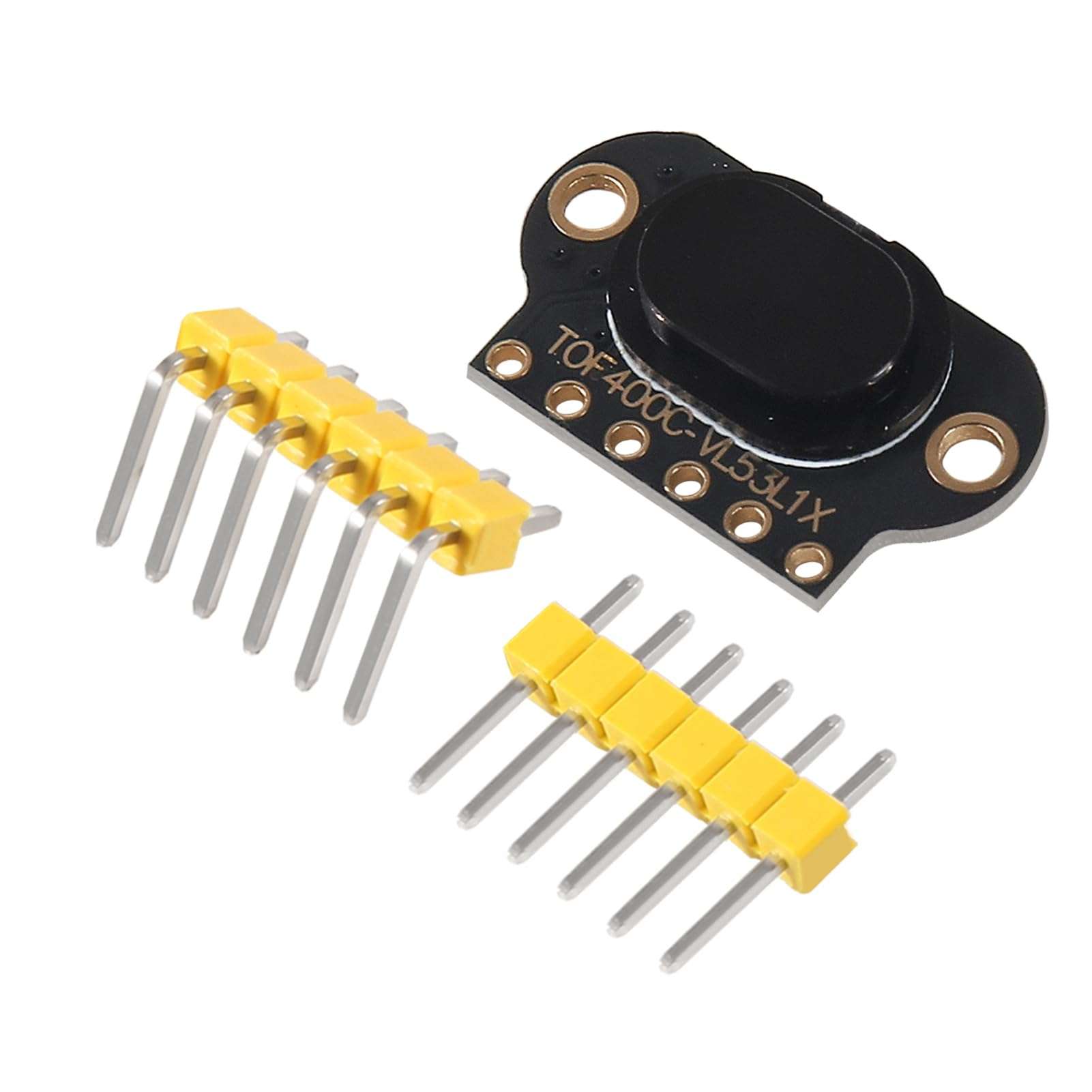 3Pcs VL53L1X TOF400C 4M Time of Flight (ToF) Laser Ranging Sensor Module 940nm 157.4in Distance IIC Fov 27 Degree for Arduino STM32 3