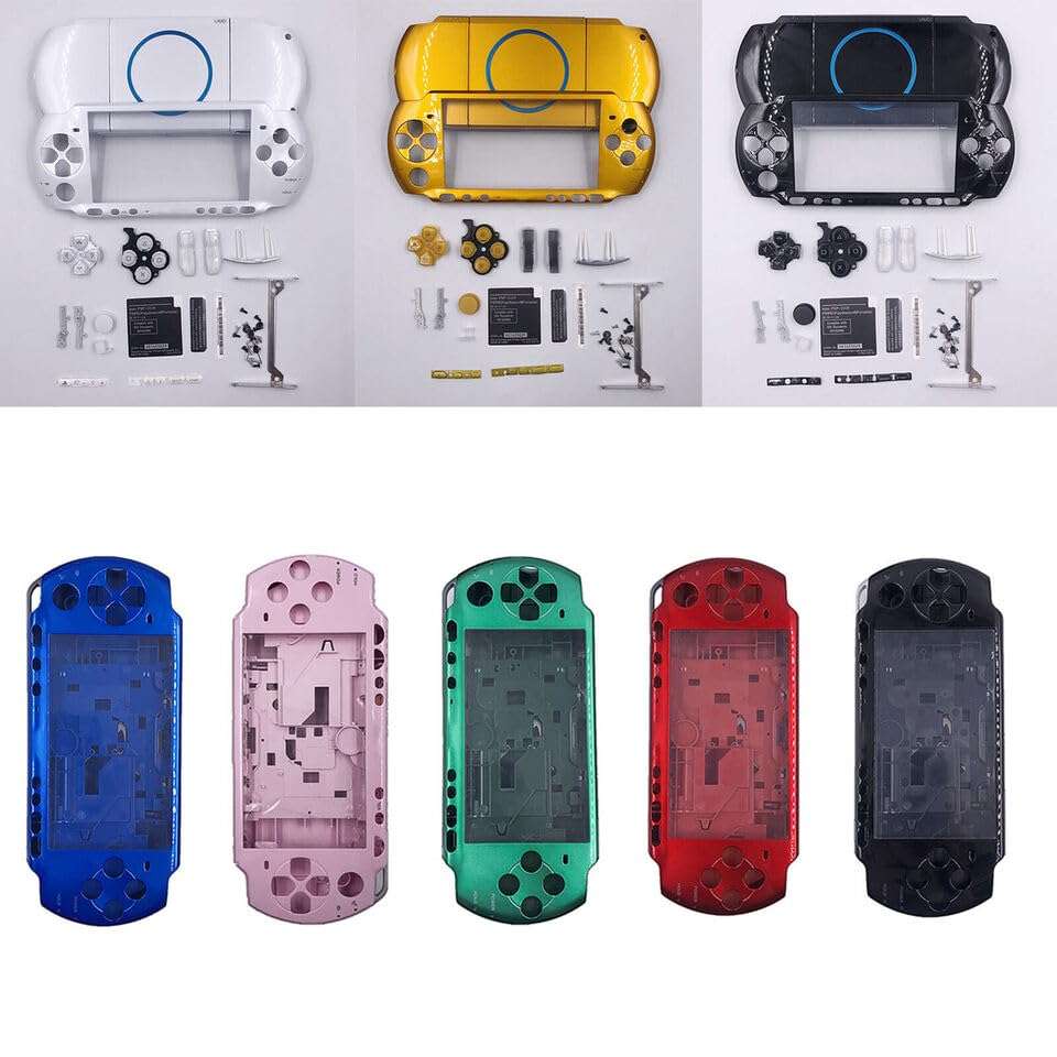 Full Set of Housing Case Buttons Sticker Accessories Fit for PSP 1000/2000/3000 Part 1