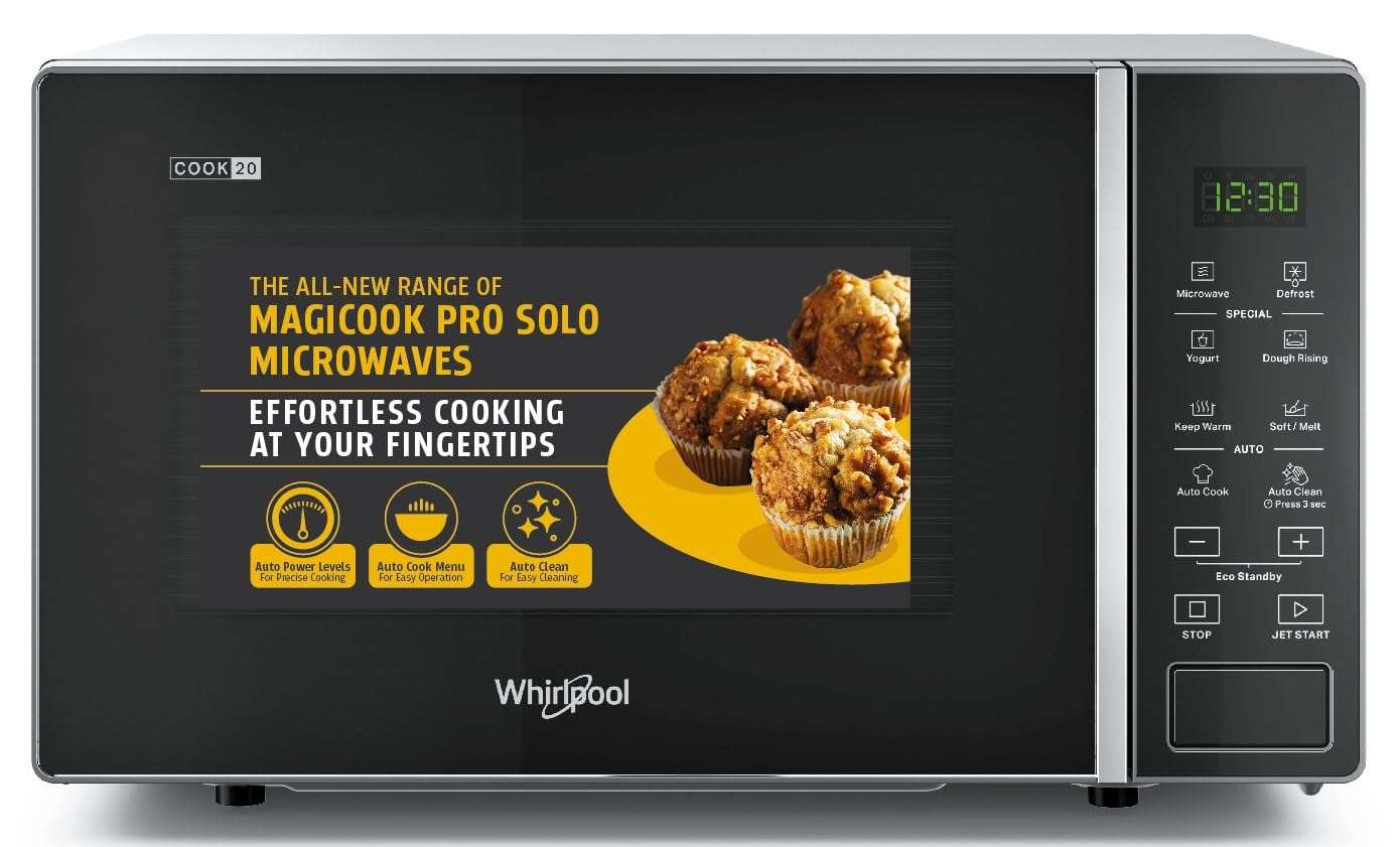 Whirlpool 20 L Solo Microwave Oven (MAGICOOK PRO 20SE BLACK) 1
