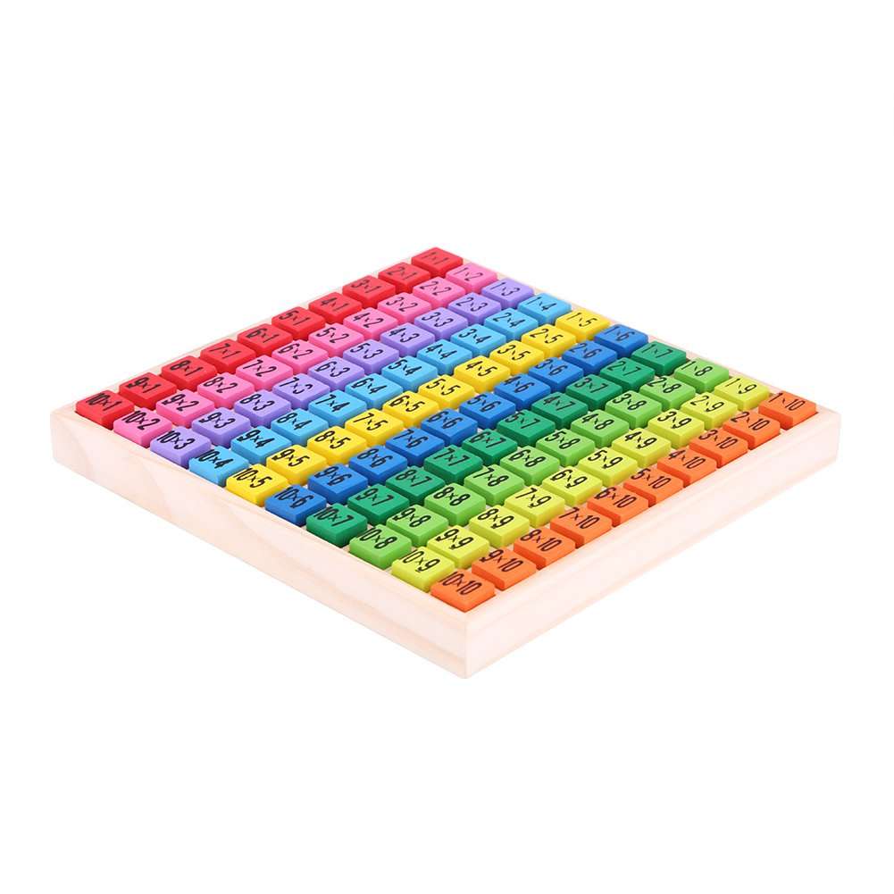 Demeras Sorting Counting Learning Toys, Intelligence Wooden Puzzle Toy Early Education Mathematics Puzzle Puzzle Toy for Education for Students 1