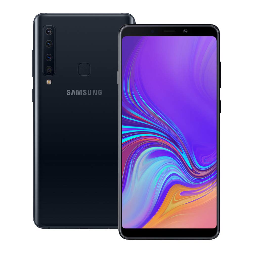 Samsung Galaxy A9 2018 (SM-A920F/DS) 6GB / 128GB 6.3-inches LTE Dual SIM Factory Unlocked - International Stock No Warranty (Caviar Black)
