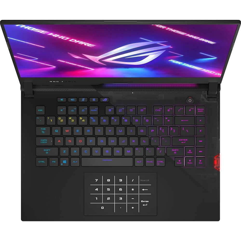 ASUS ROG Strix Scar 15 Gaming & Entertainment Laptop (AMD Ryzen 9 5900HX 8-Core, 64GB RAM, 2x1TB PCIe SSD (2TB), RTX 3080, 15.6" 165Hz 2K Quad HD (2560x1440), Win 10 Pro) with D6000 Dock 5