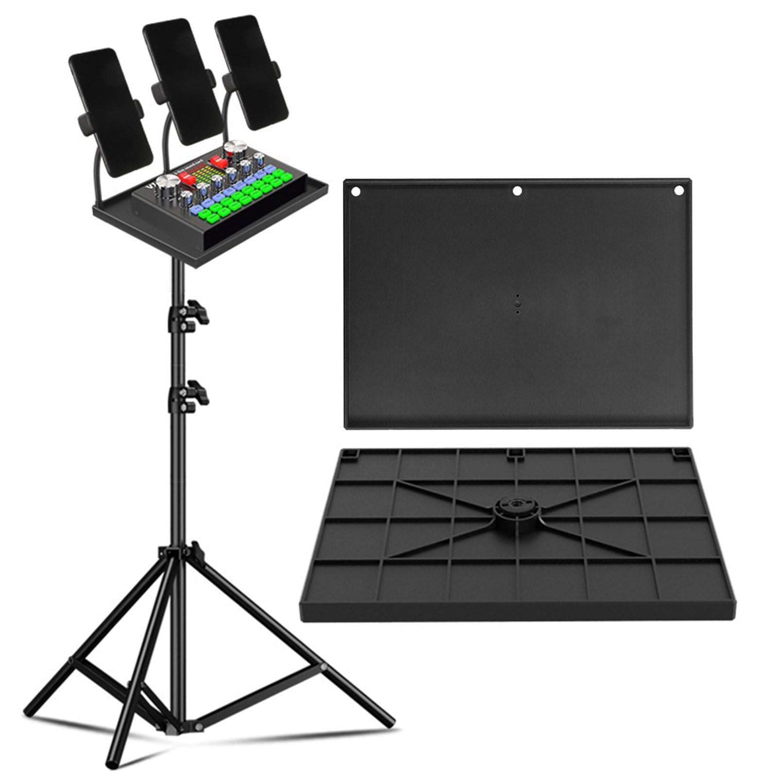 Csnbfiop Projector Tray Holder Platform Pallet Laptop Notebook Pallet With 1/4'' Screw Projector Stand Shelf Tripod Stand Pallet 3