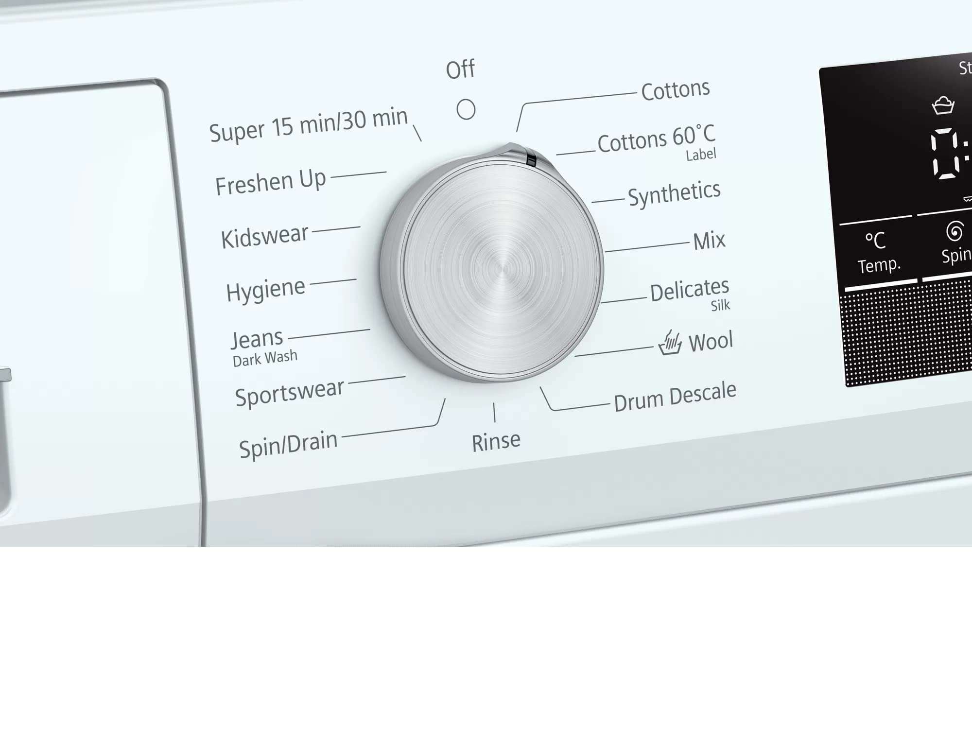 Siemens 8 kg Fully-Automatic Front Loading iQ500 Washing Machine (WM12J26WIN, White) 6
