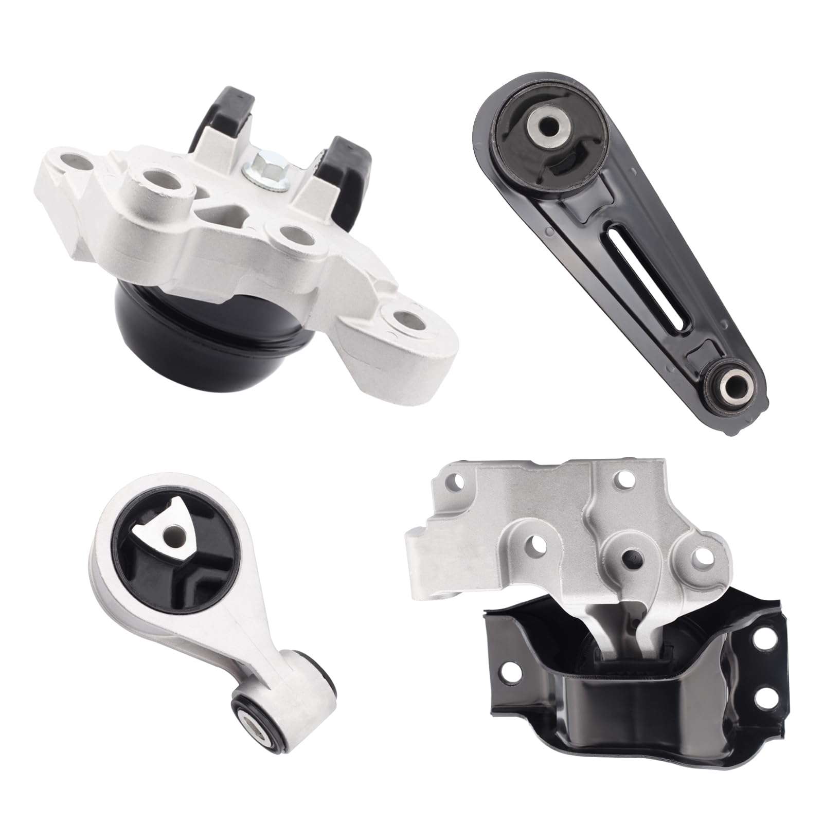 SHERXINBO Engine Motor Mount Compatible with Nissan 2008-2013 Rogue 2014-2015 Rogue Select AWD 2.5L Replacement for A7370 A7392 A4351 A4352 Set of 4 1