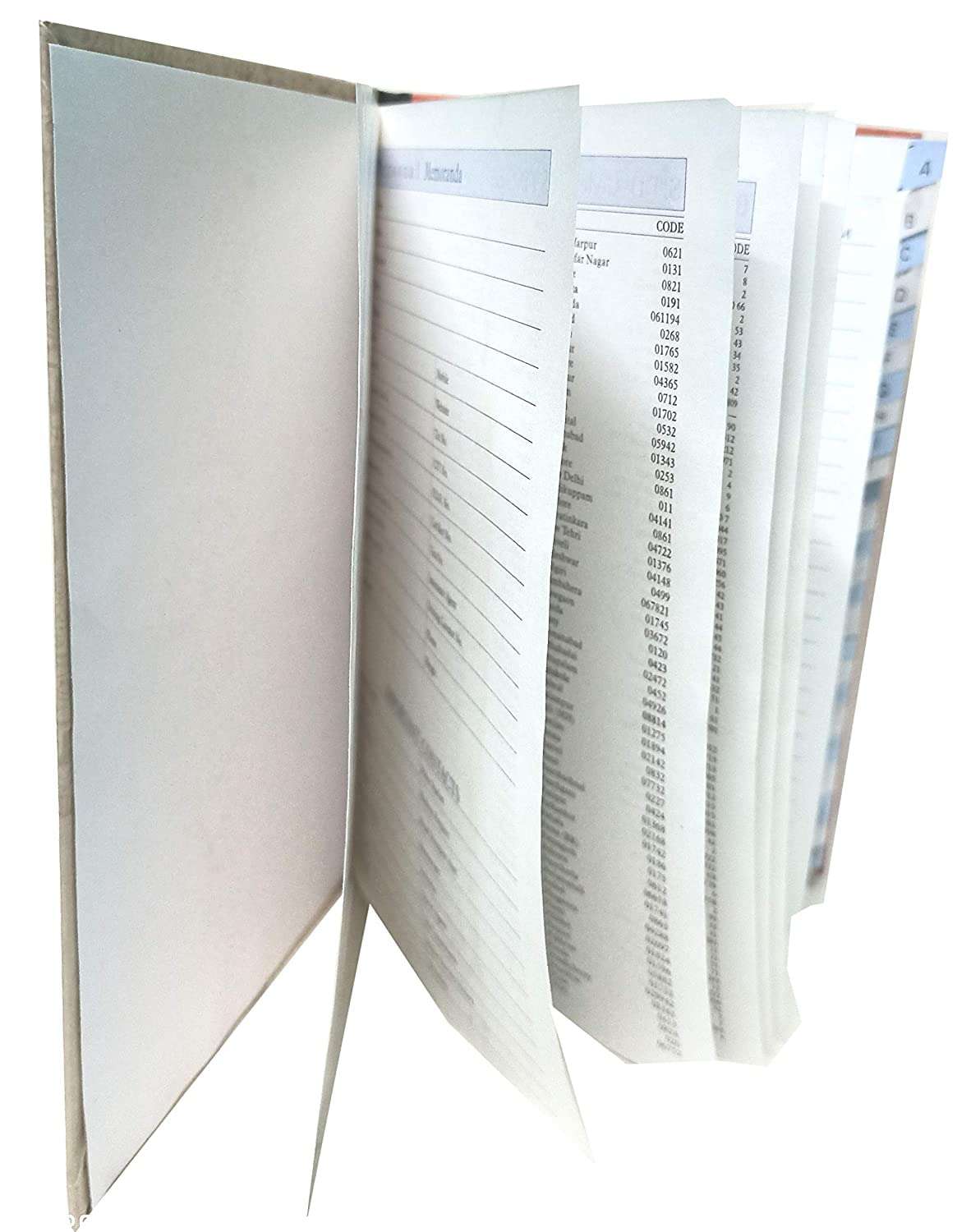 A New Best Design Telephone Index Notebook Diary 168 Pages use for Office, mall, Collage, Hotel ETC. (3) 6