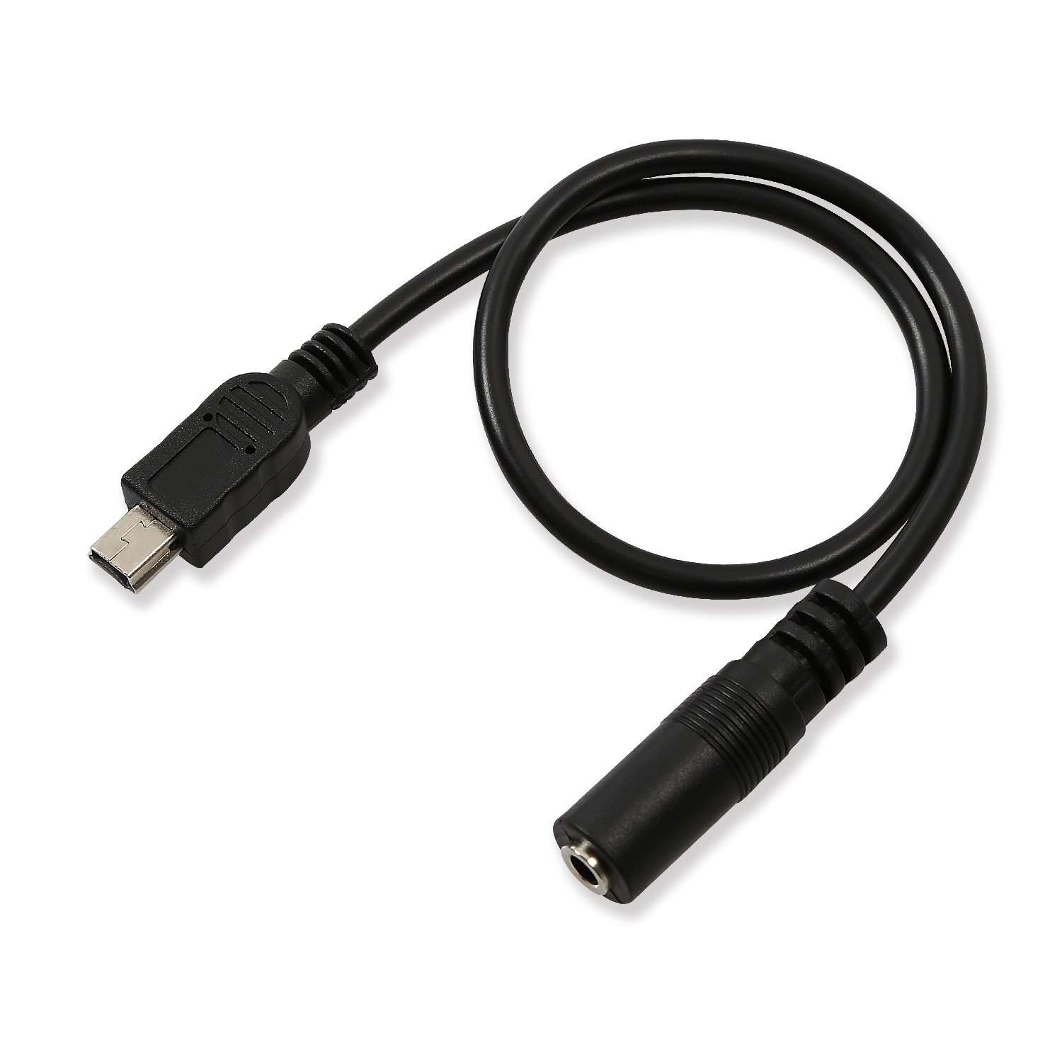 Onvian 3.5mm Female to 5 Pin Mini USB Male Microphone Adapter Cable 6