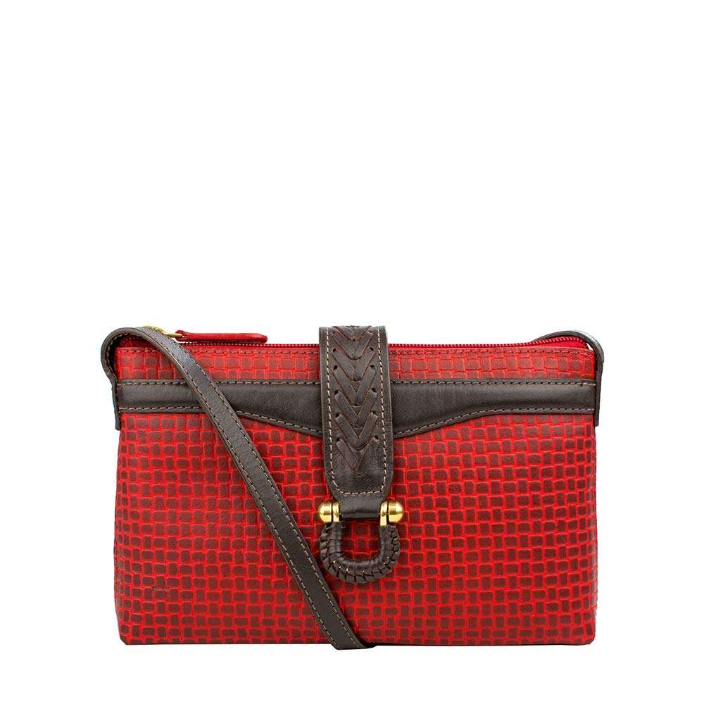 Hidesign Women Sling Bag (Red) 1