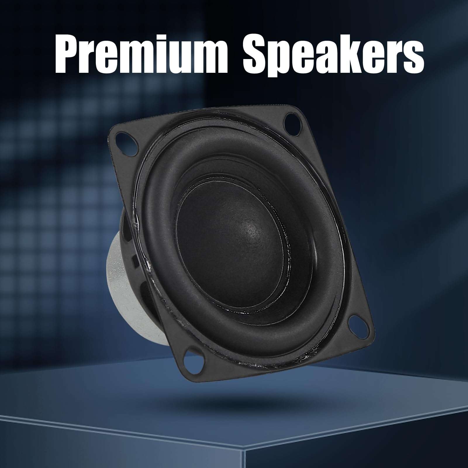 Shutao 4Pcs 2 Inch 10W Audio Speaker Driver Full Range Speaker 4 Ohm Bluetooth Speaker 53MM Bass Loudspeaker for Repair Multimedia Home Audio 6