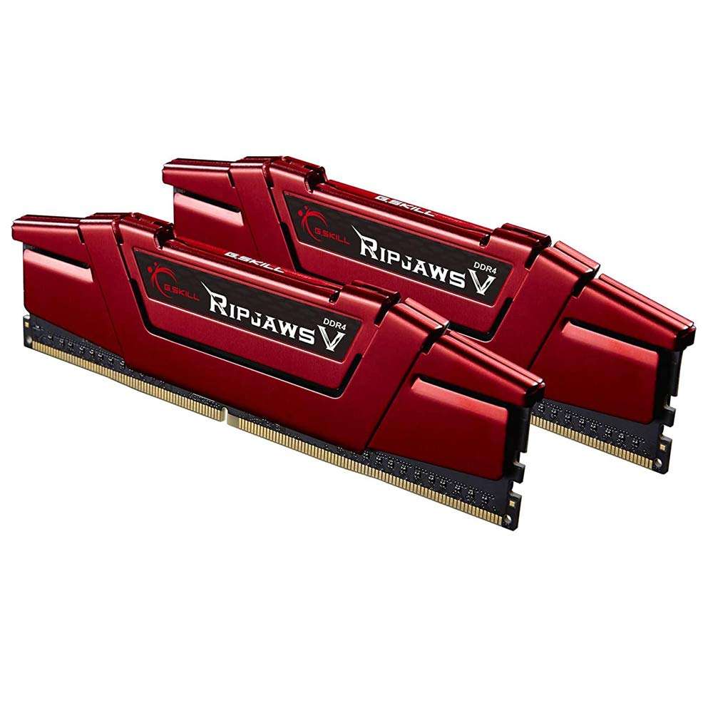 G.SKILL Ripjaws V 8GB (1 * 8GB) DDR4 3000 MHz CL16-18-18-38 1.35V Desktop Memory RAM - F4-3000C16S-8GVRB 5