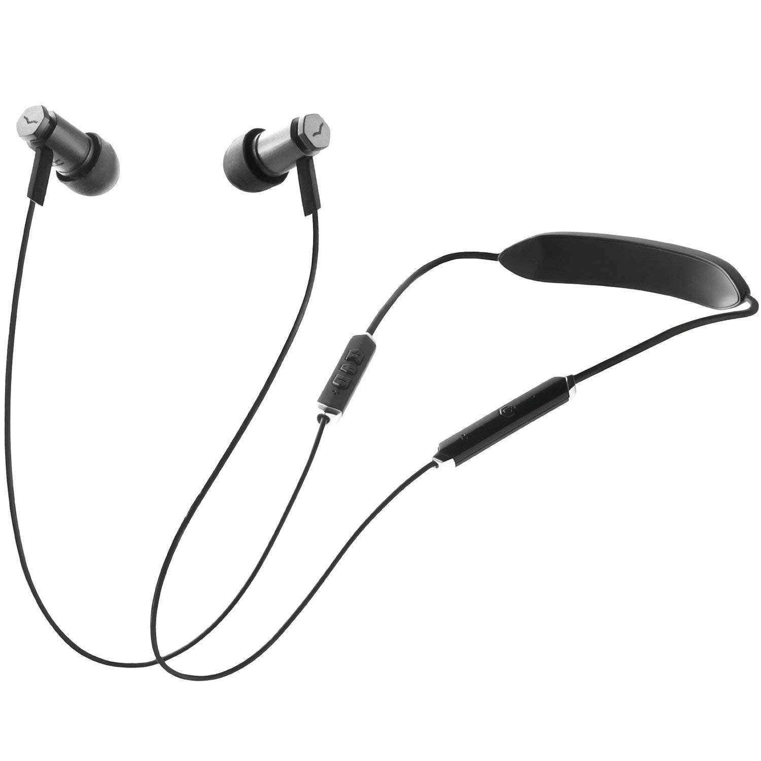V-Moda Forza Metallo Wireless in-Ear Headphones - Gunmetal Black 1