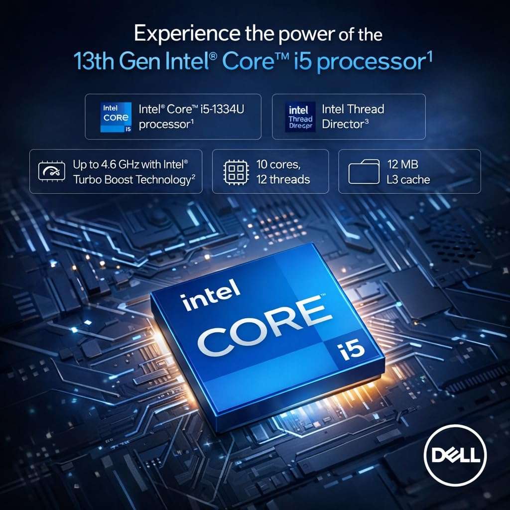 Dell Inspiron 15.6" FHD Touchscreen Business Laptop, 13th Gen Intel Core i5 (Beat i7-1250U), 12GB RAM, 512GB Storage(256GB SSD and 256GB External), Win 11, Office 365 for Web, USB-C, no Mouse 4