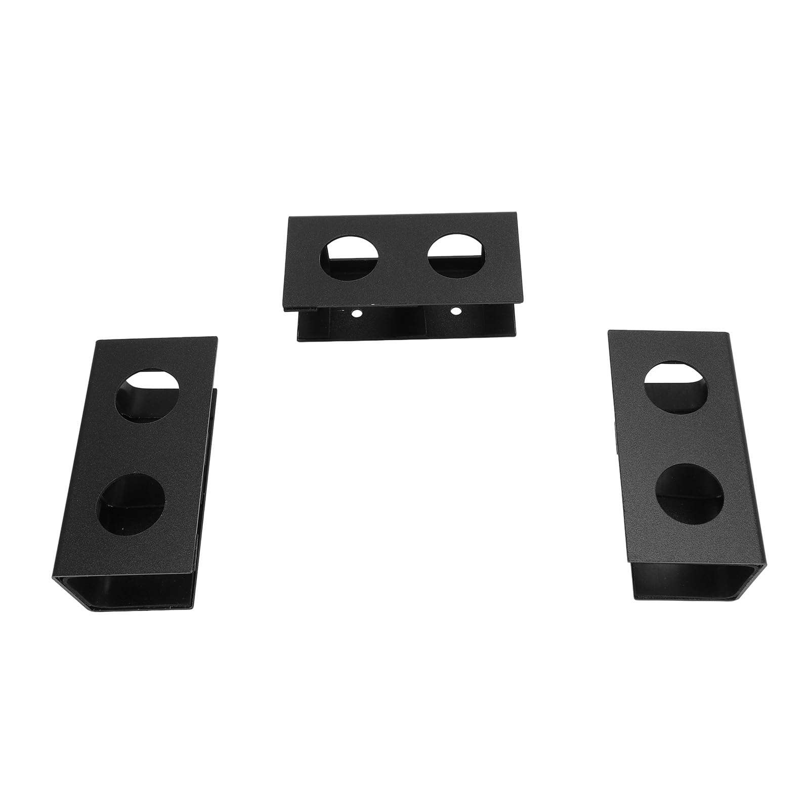 Under Desk Laptop Mount, Aluminum Alloy Silver Under Desk Shelf Holder with Anti Scratch Silicone Pad for Laptop TV Box 1