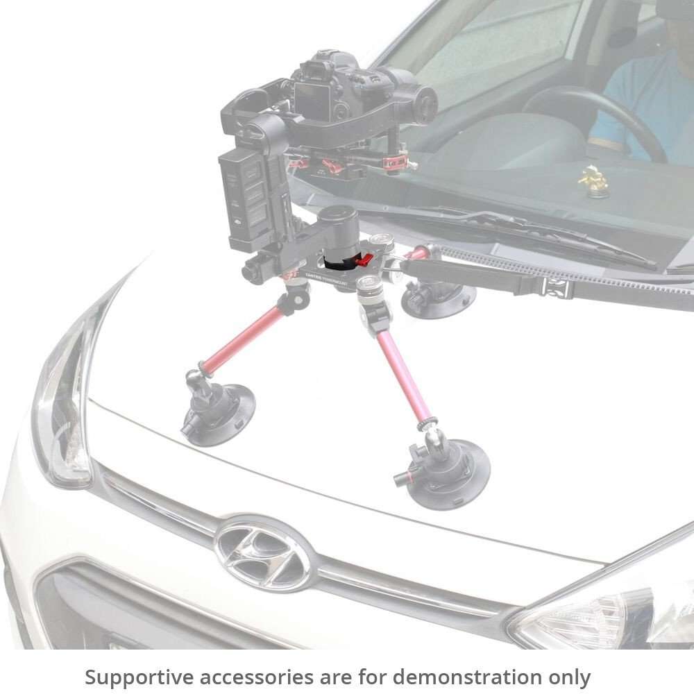 FLYCAM Camera/Gimbal Quick Release Plate for M/MX Camera Gimbal. Mounts to Tripod Heads, Jibs & Car Mounts. 1/4"-20 Bottom Threads 6