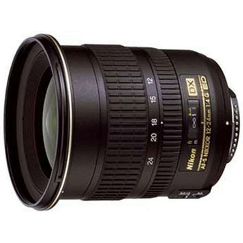 Nikon 12-24mm F/4G ED-IF AF-S DX Zoom-Nikkor Lens + 64GB Ultimate Filter & Flash Photography Bundle 3