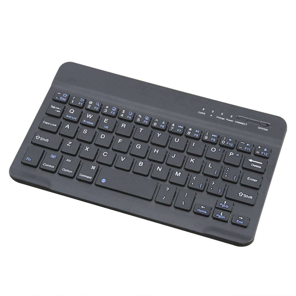 Ultra-Slim Keyboard, Portable Wireless Bluetooth Keyboard for Android Phone Laptop Tablet PC, Other Bluetooth Enabled Devices, 78 Keys, Pairing LED, for Working, Gaming 5