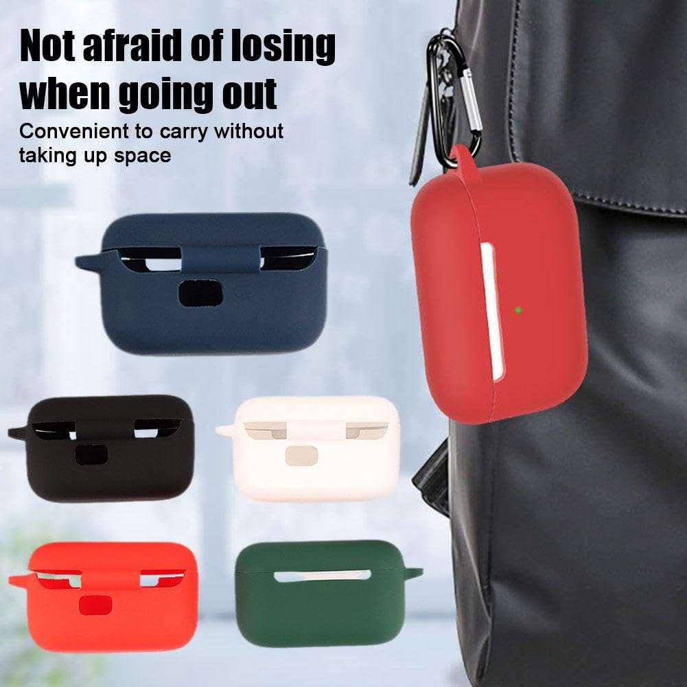 Jkapagzy Headphone Protective Case Cover for Echo Buds 2023, Soft Silicone Shockproof Earphone Case Skin for Amazon Echo Buds2 Charging Case 3