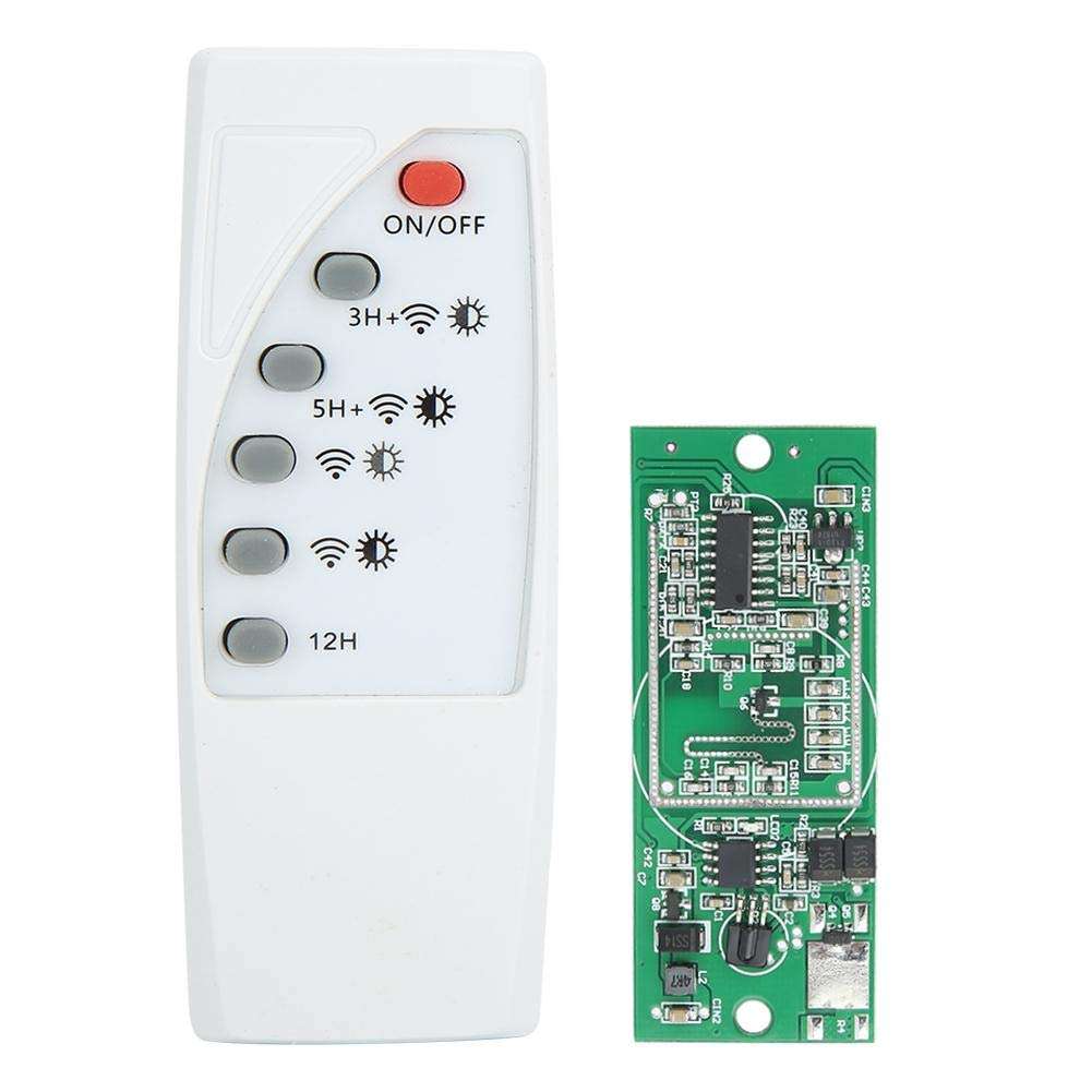 Oumefar 3.7V 7.4V Microwave Radar Solar Light Controller Solar Lamp Circuit Board Control Sensor Module for Solar Lights 1