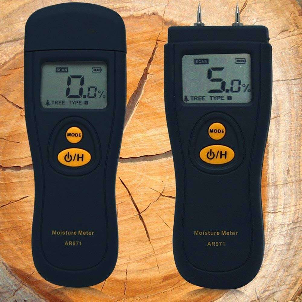 YYONGAO Water Quality Meter, Moisture Meter AR971 Digital Wood Moisture Meter Timber Moisture Meters Hygrometer Moisture Analyzer Moisture Detector Humidity Meter Humidity Tester 3