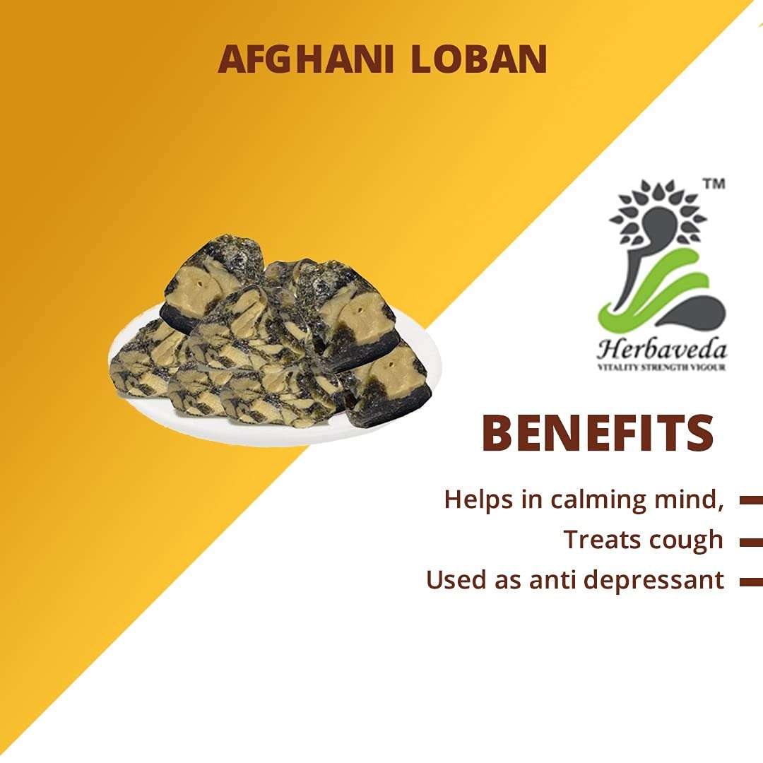 Herbaveda- Afghani Loban 500g | Pure & Natural | for Puja & Havan 3