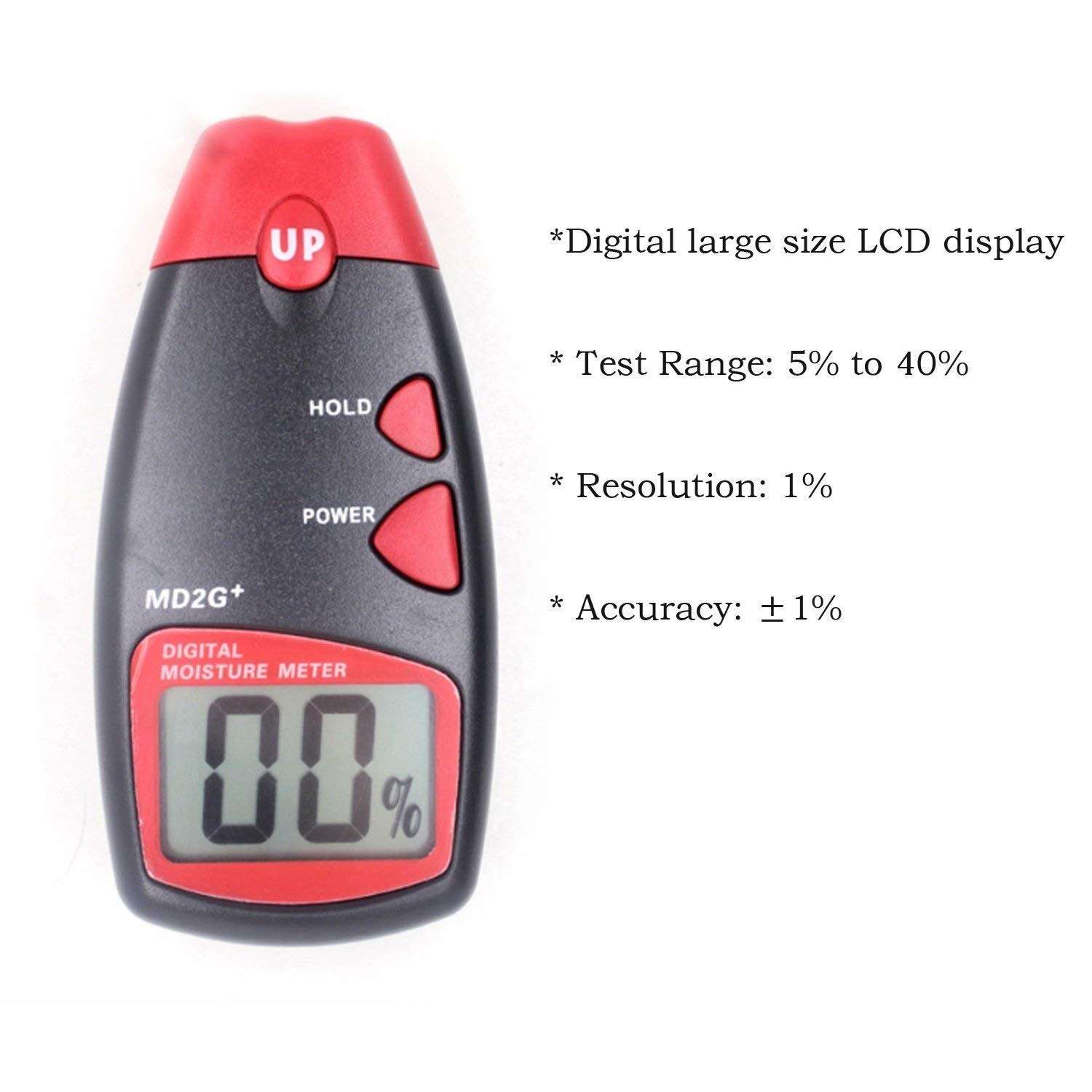 ZYL-YL Pin Moisture Meter Damp Meters for Wood Hand held Moisture Meter Wood Moisture Content Meter MD2G+ Electronic Testing Equipment 2