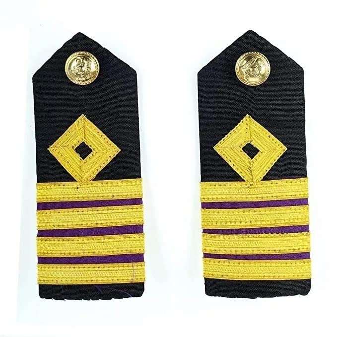 Merchant Navy Chief Engineer Hard Epaulettes 3