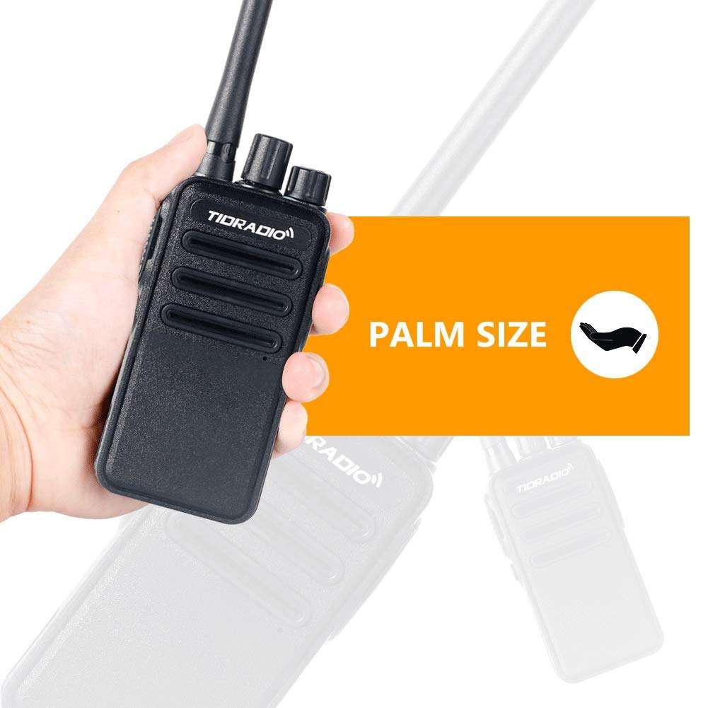 TIDRADIO TD-60 Two Way Radio 2 Way Radios Walkie Talkies Long Range 16CH 2 Way Radio with Earpiece 20 Pack… 5