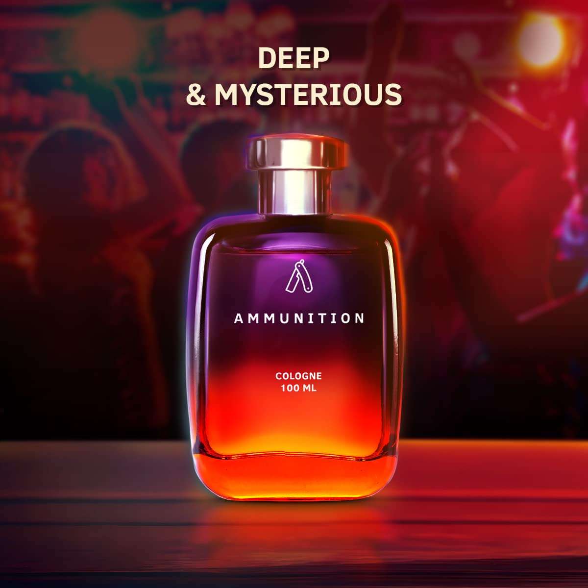 Ustraa Ammunition Cologne - 100 ml - Perfume for Men | Deep, Mysterious Fragrance of the Night | Long-lasting Fragrance | Fresh, Spicy and Musky Notes with Masculine Fragrance 4