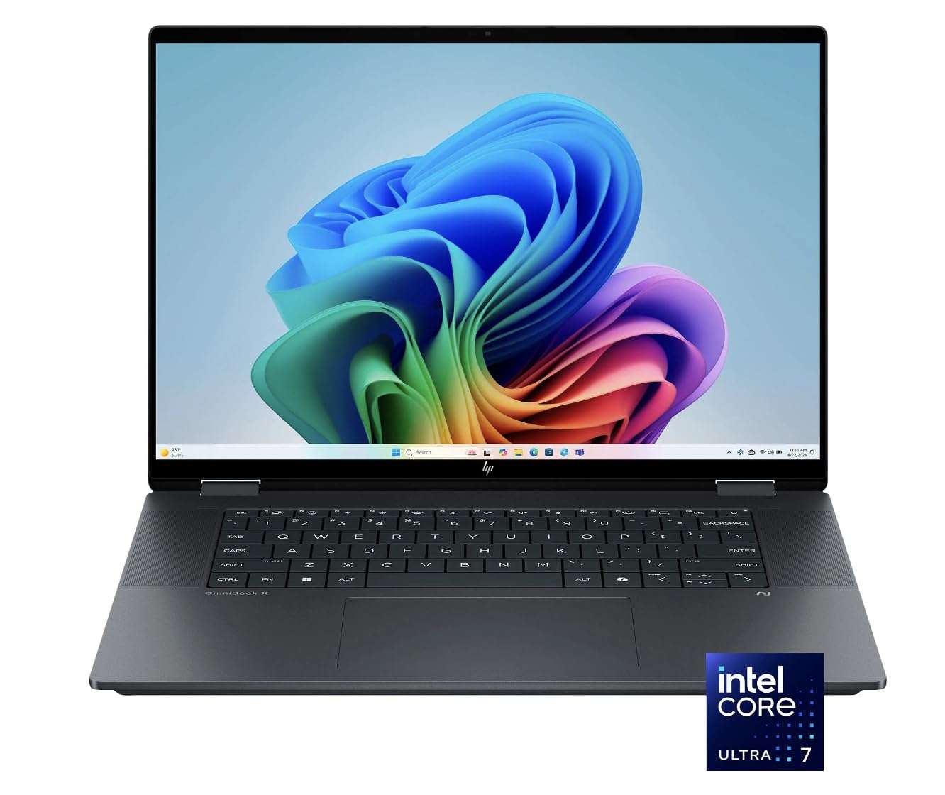 HP OmniBook X Flip AI Powered 2-in-1 (NextGen Envy x360) Laptop 16.0" Touch IPS WUXGA (Intel Ultra 7-258V, 32GB LPDDR5X, 8TB SSD, Backlit KB, Thunderbolt 4, WiFi 6E, Win 11 Pro) w/USB-C Dock 4