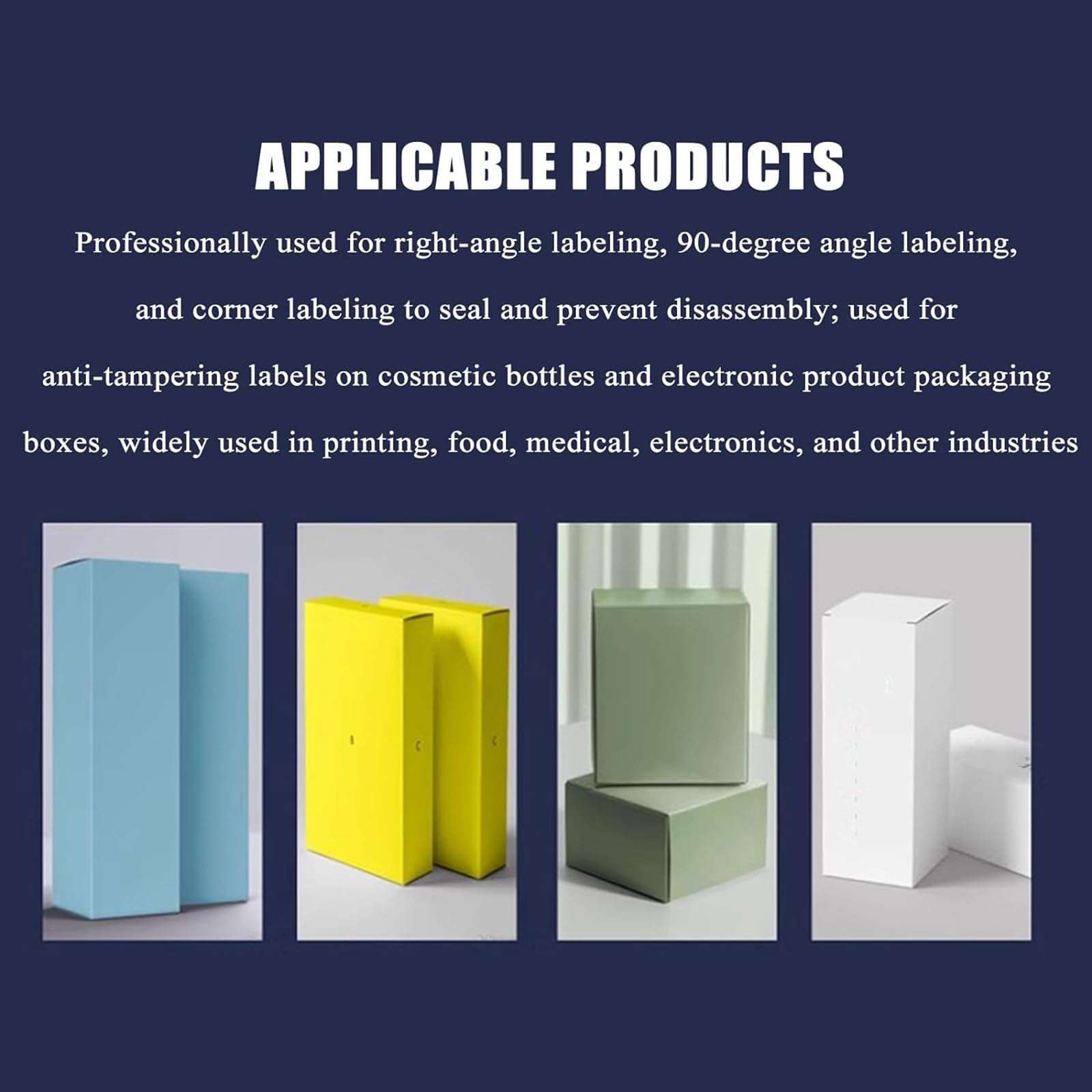 JYXYXSCP Automatic Right Angle Labeling Machine,Corner Labeling Machine,Labeling Speed: 30-60 Pieces/min,Fast&Stable Operations,Stainless Steel for Printing 4