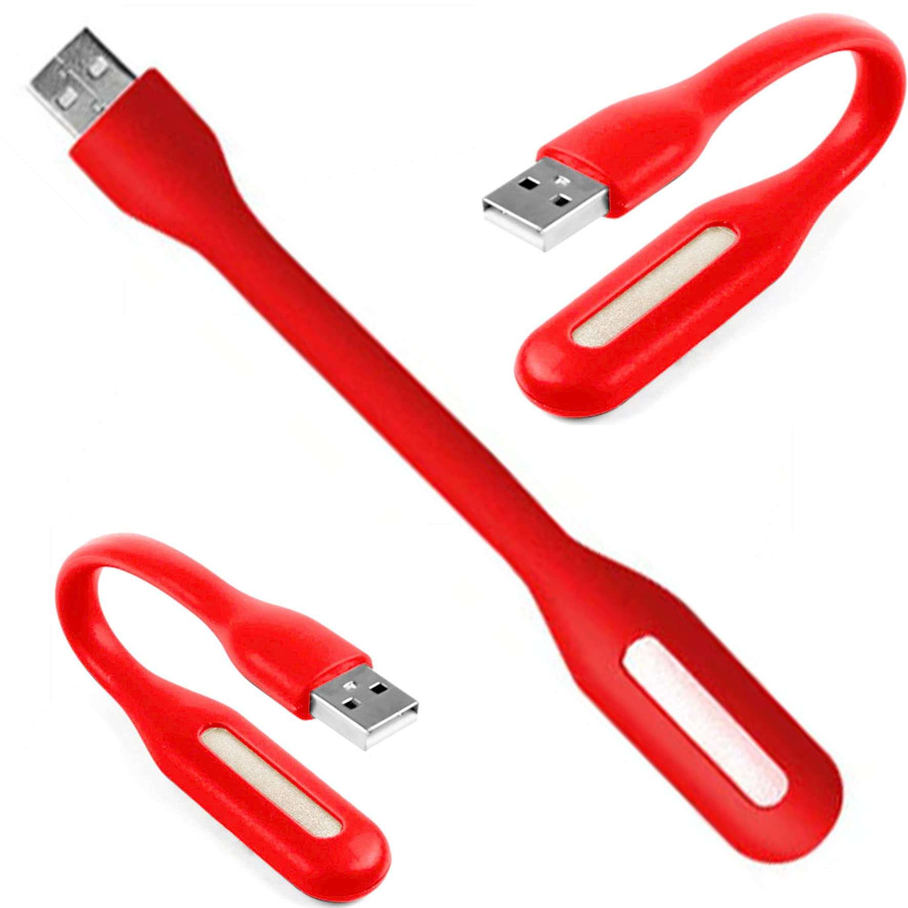 USB LED Lamp 5V 1.2W Light Torch Reading Lamp Set of 2 USB Lights led USB Lights Torch USB LED Light Adjust Angle Portable Flexible USB Light with USB for Power Bank PC A2 Laptop Notebook 5