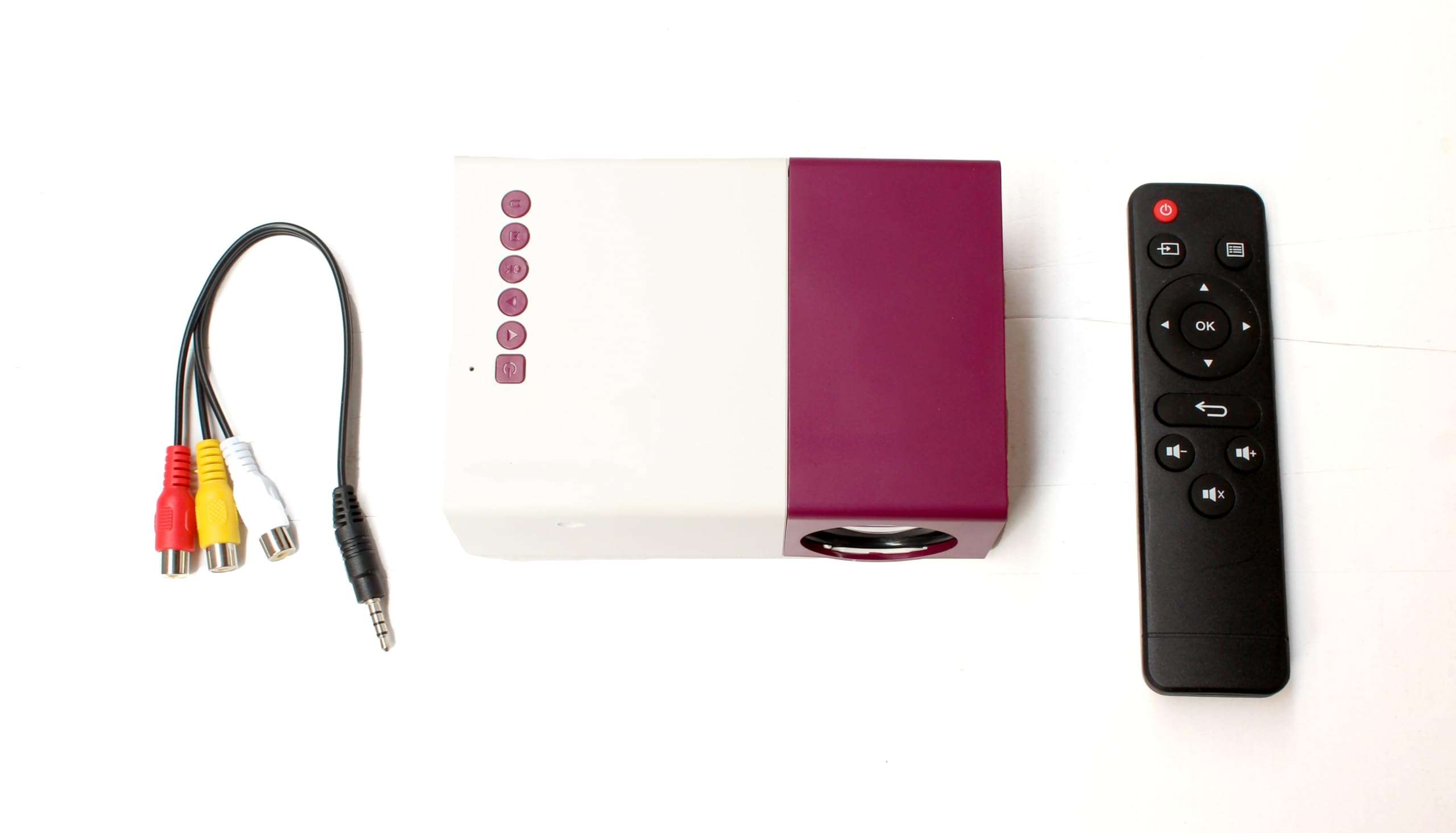 PLAY LED LCD Advance Portable Projector for Budget Home Theater Movie Game with with HDMI USB AV SD 6