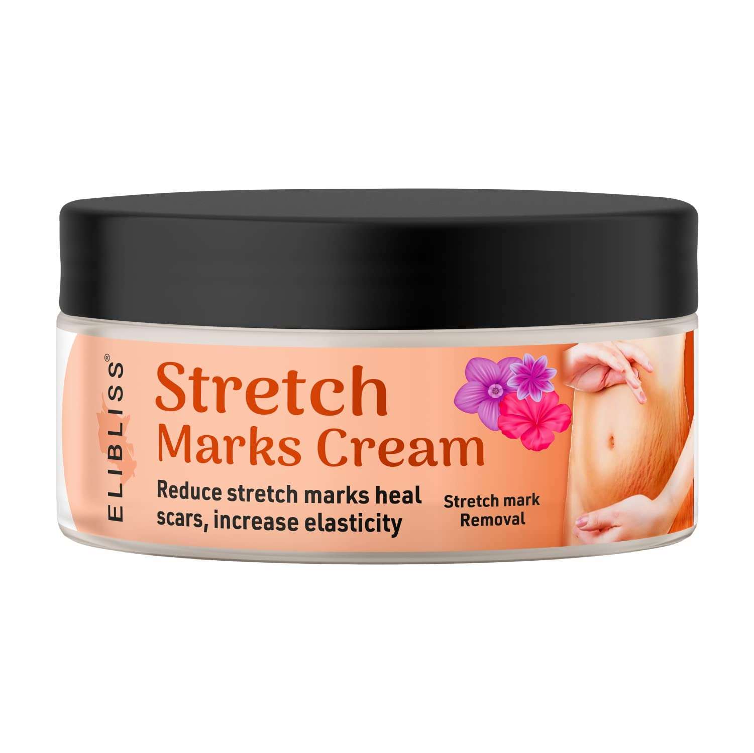 ELIBLISS Stretch Marks Cream for Women & Men Scar Healing & Skin Elasticity Booster Reduces Stretch Marks 1