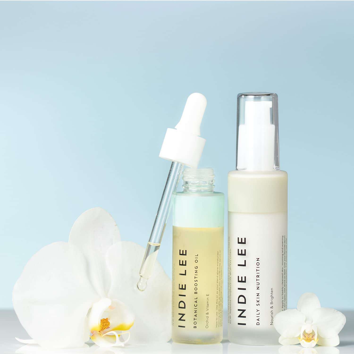 Indie Lee Botanical Boosting Oil - Face Oil with Vitamin E & Orchid Extract - Contains Malic Acid for Gentle Exfoliation - Rosehip + Jojoba Facial Moisturizer for Daily Use (30 ml) 5