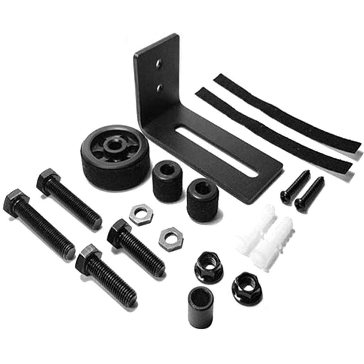 Barn Door Hardware, Multi-Function Sliding Barn Door, Adjustable Floor Guide Roller, Floor and Door Panel Non-Damage, Fits Barn Doors Up to 8.4 cm 6