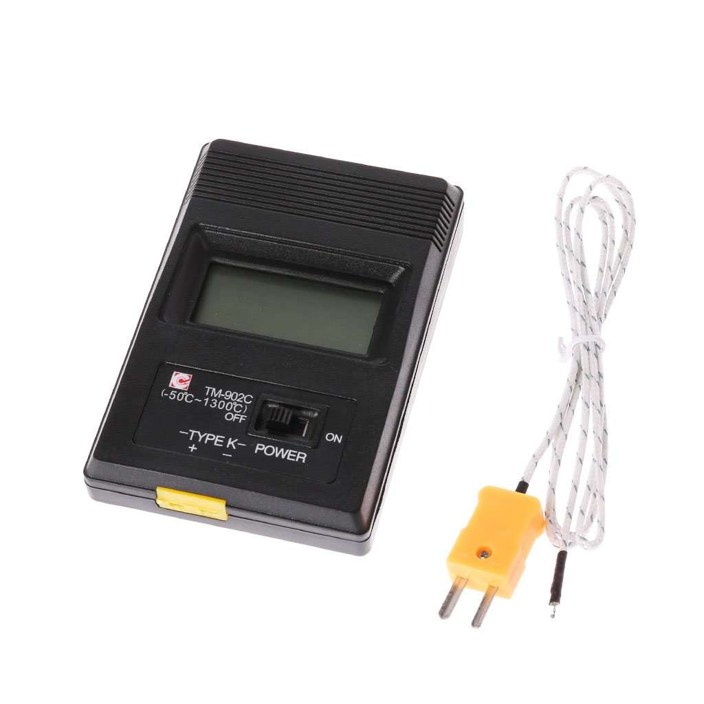 Pinhaijing TM-902C Temperature Meter K Type LCD Digital Thermometer Thermocouple Probe 1300 1
