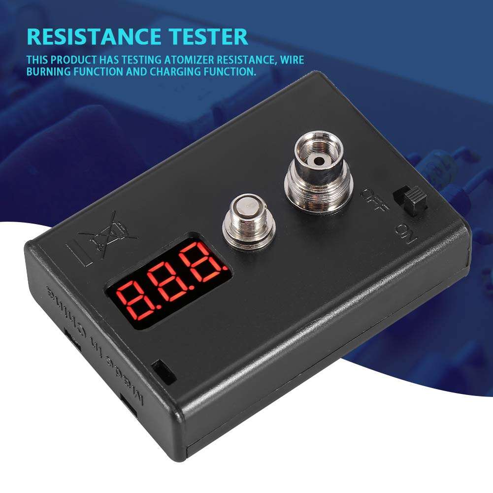 Ohmmeter, Ohm Reader Voltage Tester Resistance Tester for EGO 510 808D M7 M8 Screw Specifications with Charging Function 4