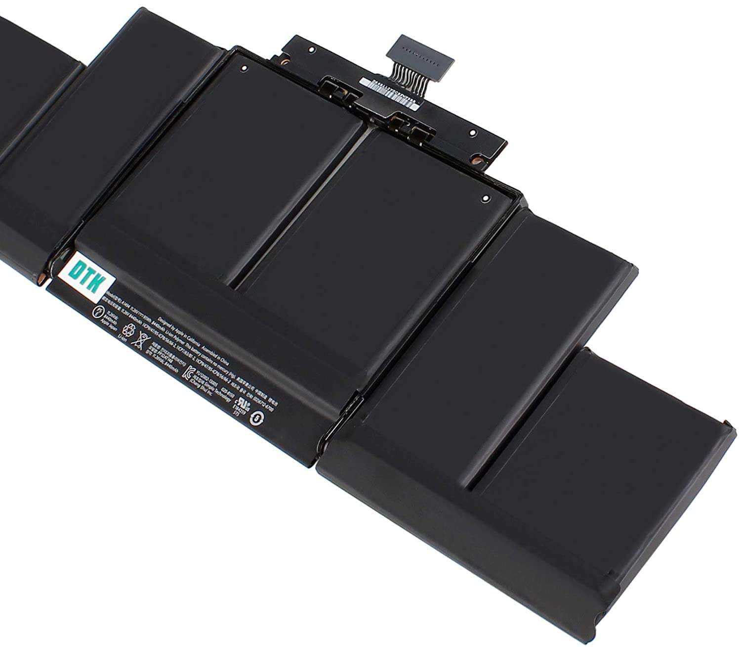 DTK A1494 Laptop Battery for MacBook Pro 15 inch A1398 (Only fit Late 2013 & Mid 2014) ME293 ME294 [11.26V 95Wh] 4