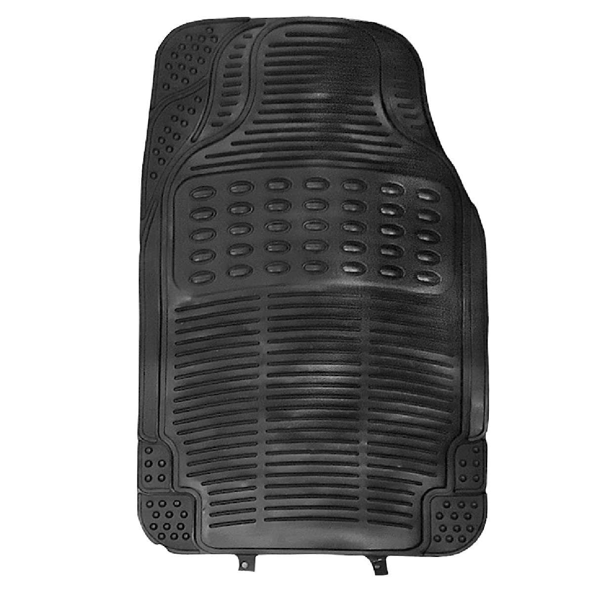 Kingsway Car Floor PVC Foot Mats Universal Use for Honda City, Model Year : 2003 - 2008, Color : Black, Set of 4 Pieces 6