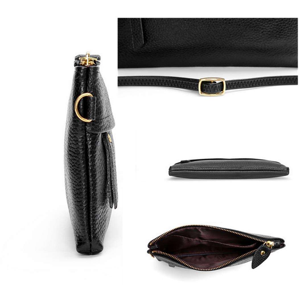 Small Crossbody Bag Cell Phone Purse Wallet Case Pouch Handbag for iPhone Xs Max 6s 7 8 Plus/Galaxy S10+ S9 Plus Note 9 J8 J4 /LG Stylo 4 G7 ThinQ/Moto G7 G6 Play E5 Z3 /Alcatel 3X 1X 3C (Black) 5