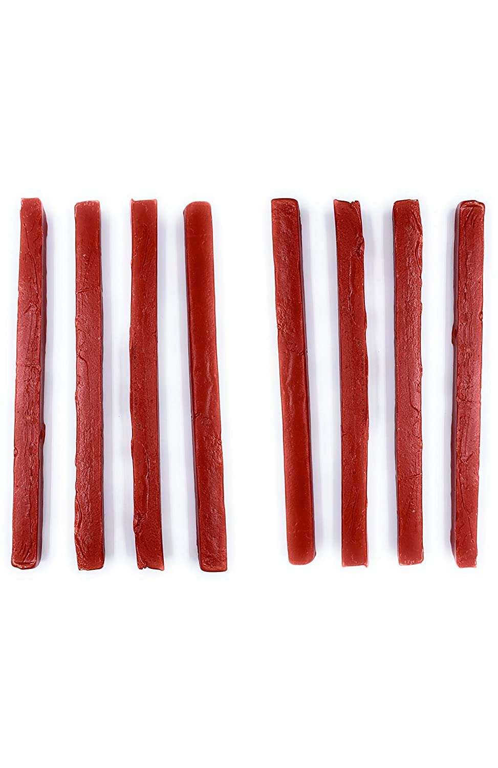 Fozti Sealing Wax Seal & Stamp Sealing Wax Sticks for Ceremonial Letters, Envelopes, Wedding Invitations, Thank You Cards, Crafts DIY, Red - 8pcs 1