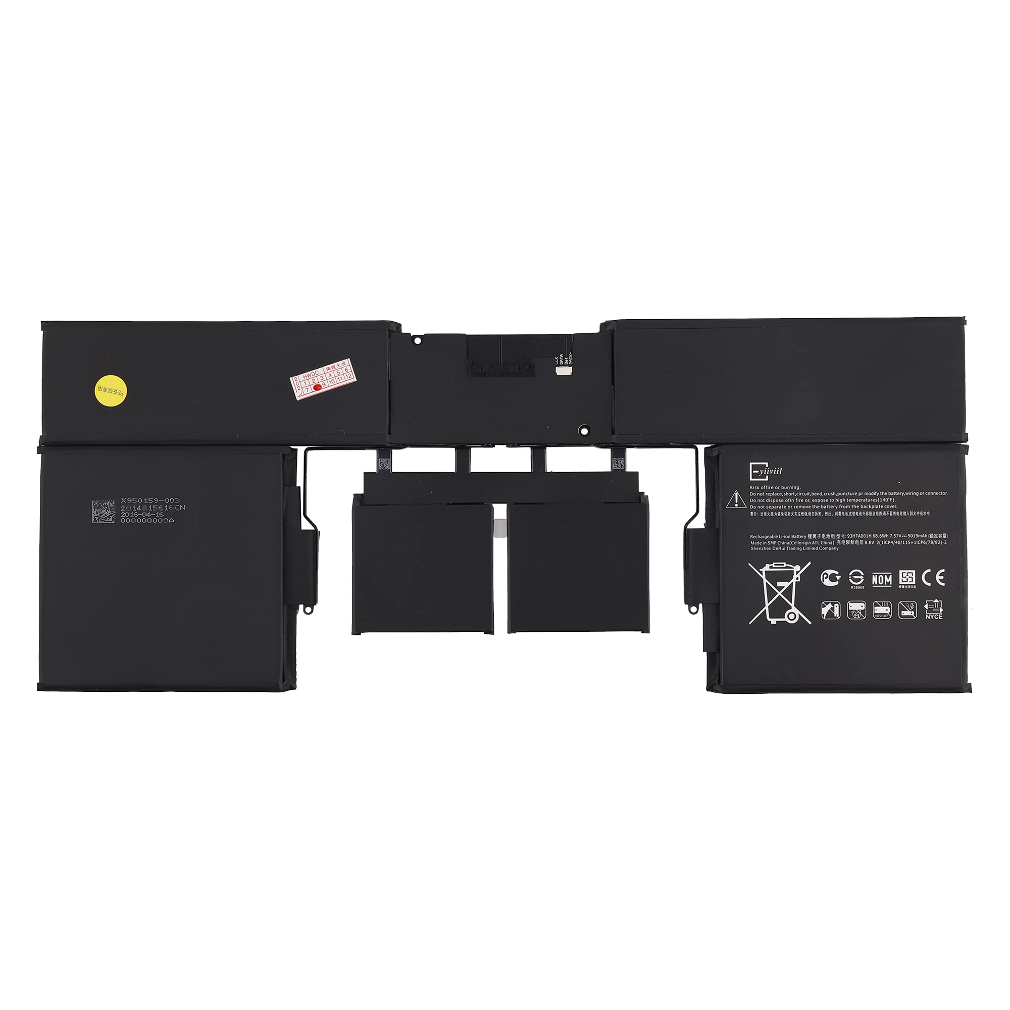 Vvsialeek New G3HTA001H 93HTA001H Laptop Battery Compatible with Microsoft Surface Book 1st Gen Model 1785 93HTA001H 1