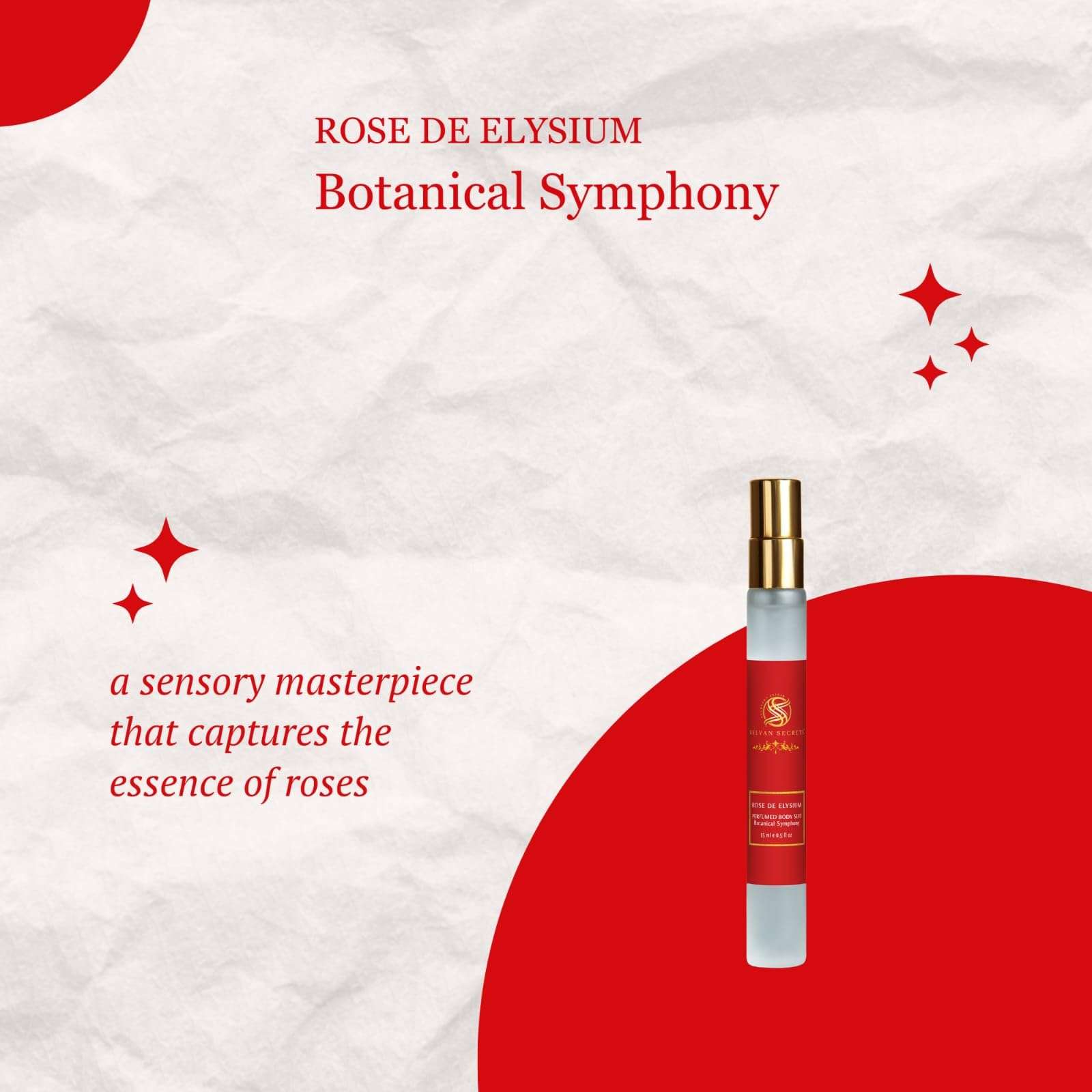 Sylvan Secrets Intense Perfume Rose De Elysium | Botanical Symphony | Pure & Natural | Non-Alcohol | Pleasant Floral Fragrance Boost Confidence for Men & Women (15 ml) 5