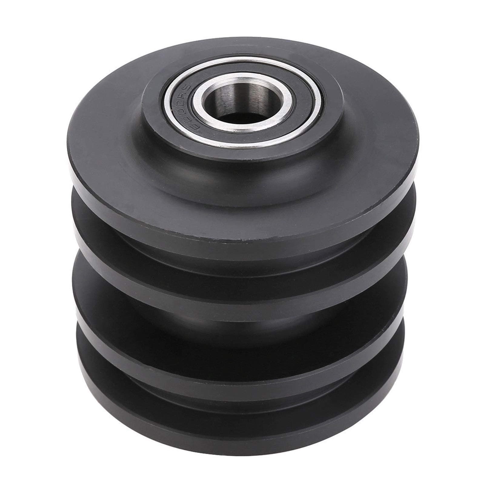 Door roller pulley 2PCS/lot Bathroom double bearing barn door pulley American sliding door pulley cabinet window pulley Door Runner Sliding Shower Door hardware replacement parts Door hardware replace 3