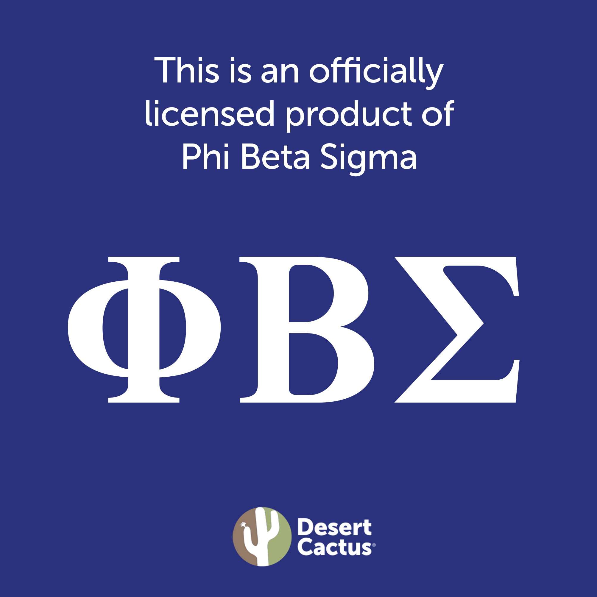 Desert Cactus Phi Beta Sigma Necklace Wooden Symbol Greek #W-MED Wood Medallion 16 Inch Long Tiki (W-MED) 5