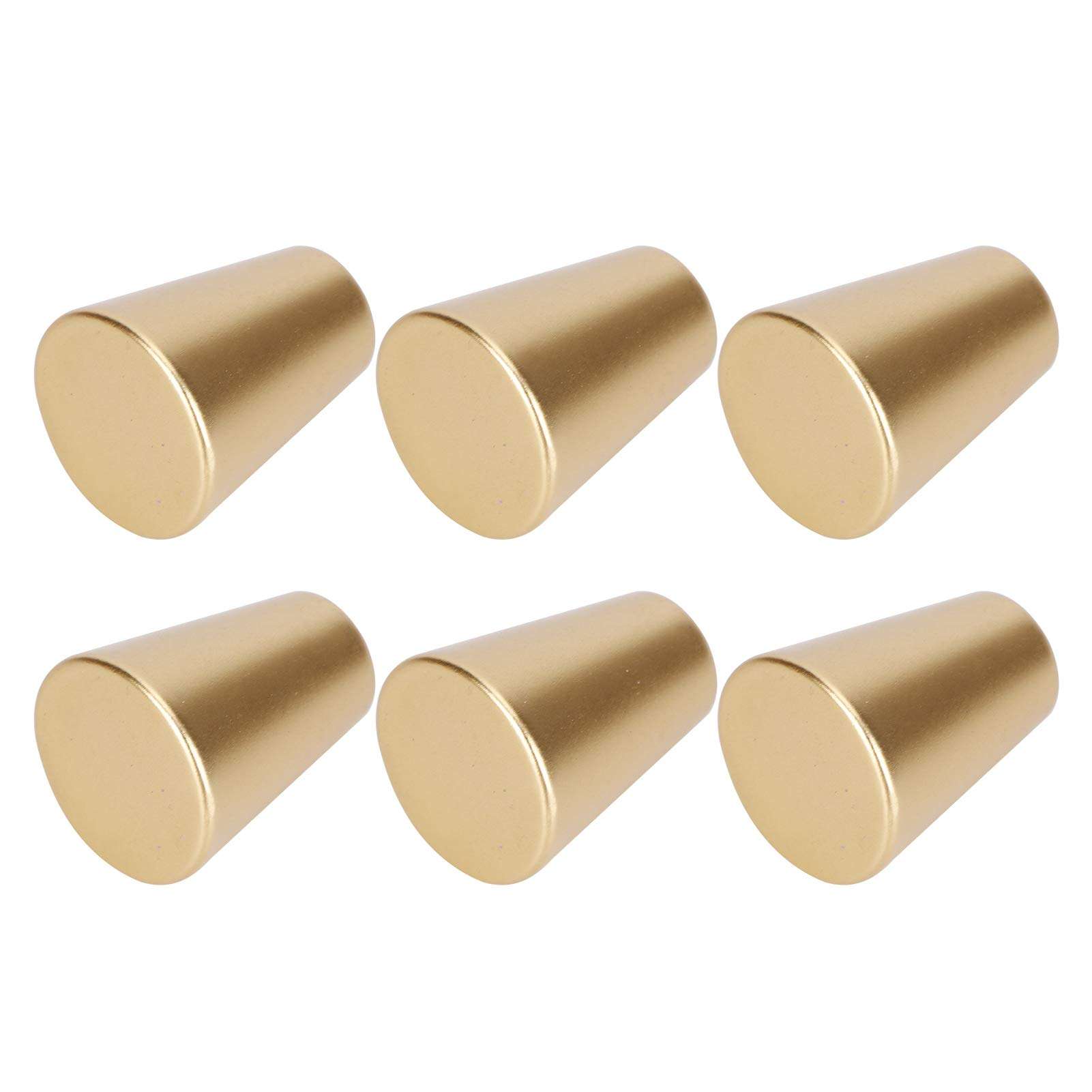 Door Handle European Style Cabinet Accessories Drawer Pull 6 Sets Furniture Hardware Jewelry Cabinets Tv Cabinets for Wardrobes Shoe Cabinets(#1) 6