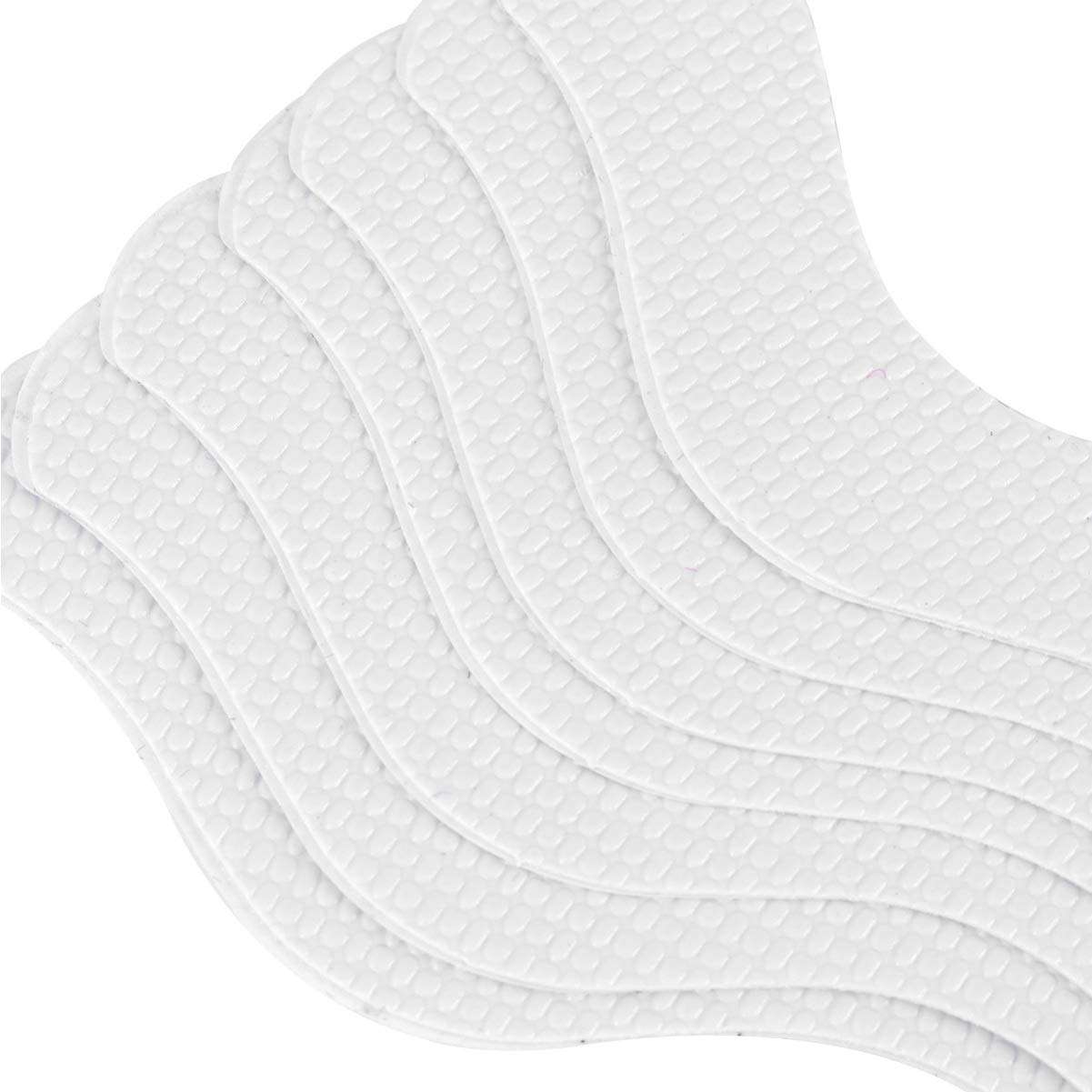 TOPBATHY Bathtub Non Slip Stickers Anti Slip Shower Strips Treads Safety Tubs Mat for Stairs Steps Ladders Kitchen Toilet Adhesive 12pcs Wavy Shape 3