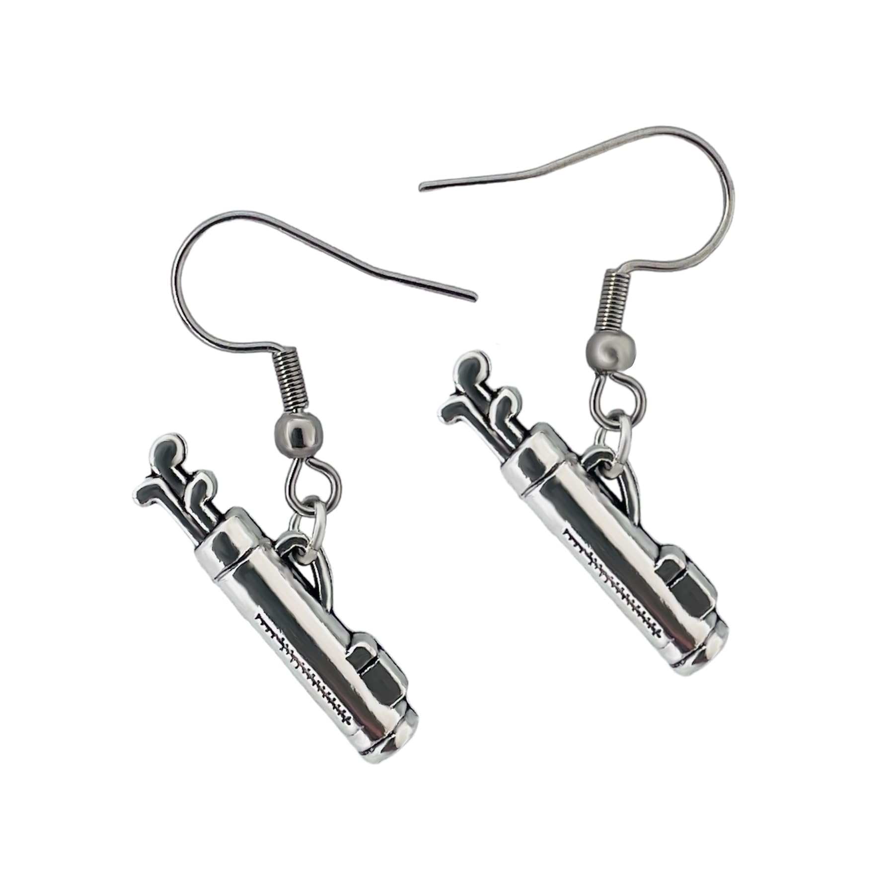 Golf Bag Earrings for Women - Golf Jewerly - Golf Accessories - Golfer Accessory (The Sunday Bag) 1