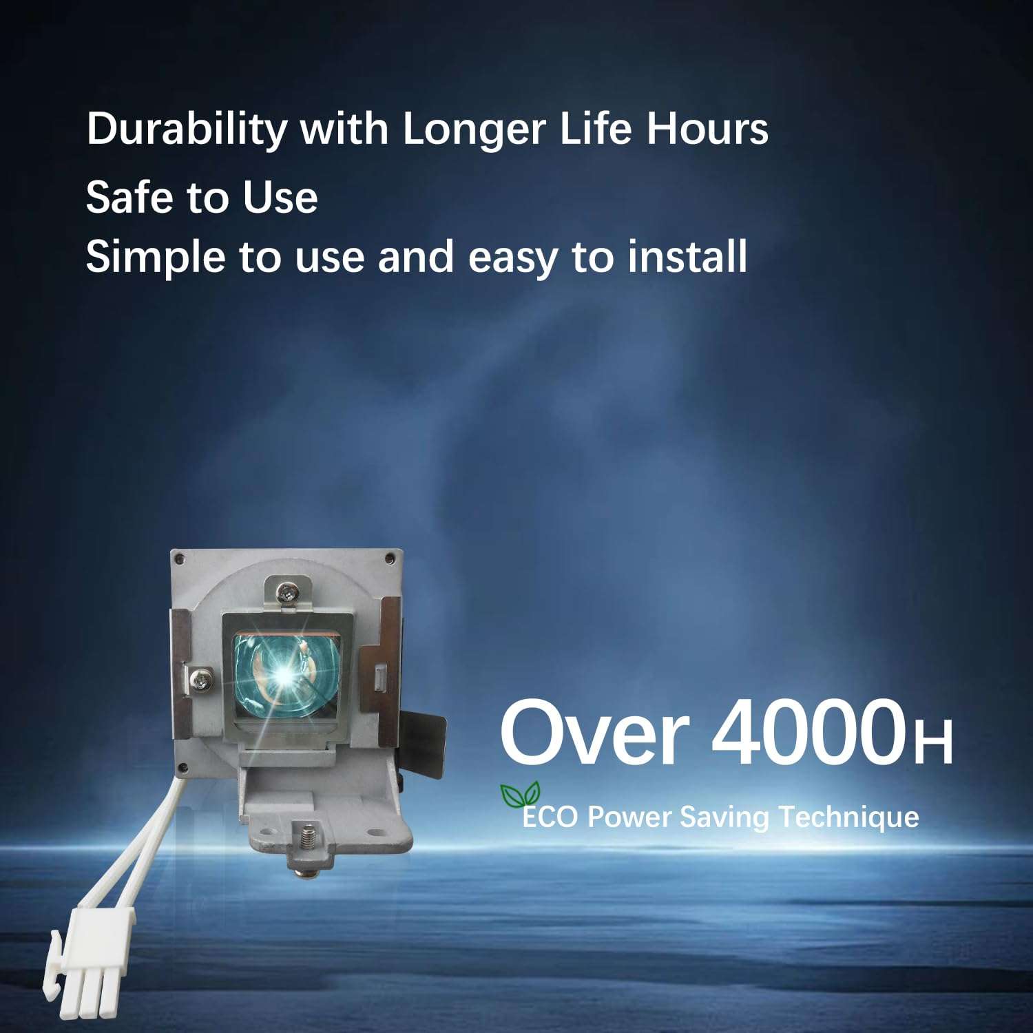 SORNEICDR 5J.J9R05.001 Replacement Projector Lamp Bulb Compatible with BENQ MS504 MS512H MS514H MS521P MS522P New Generation A+ Lampwick Lamp Bulb Replacement with Housing 5